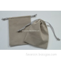 6X9'' Gray Velvet Gift Bag